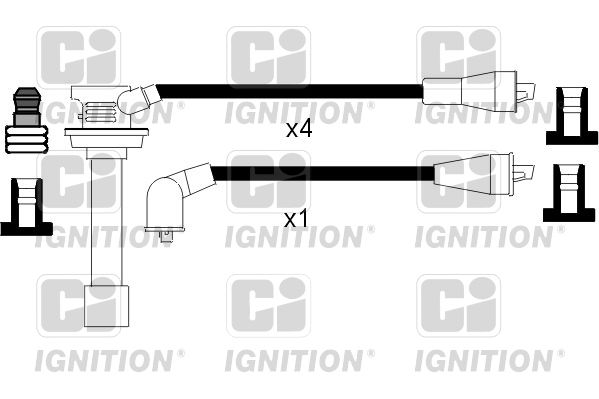 QUINTON HAZELL Комплект проводов зажигания XC896